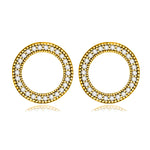 Charger l'image dans la galerie, Boucles "Aura Swarovski" ~ Argent Sterling