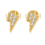 Charger l'image dans la galerie, Boucles "Éclair" ~ Argent Sterling