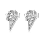 Charger l'image dans la galerie, Boucles "Éclair" ~ Argent Sterling