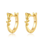 Charger l'image dans la galerie, Boucles "Rosier" ~ Argent Sterling