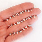 Charger l'image dans la galerie, Boucles "Little Initiale" ~ Argent Sterling