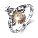 Charger l'image dans la galerie, Bague "Abeille" ~ Argent Sterling