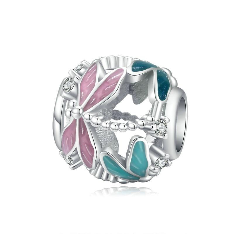 Perle "Nature Libre" ~ Argent Sterling