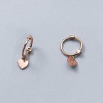 Charger l'image dans la galerie, Boucles "Beaux Cœurs" ~ Argent Sterling