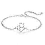 Charger l'image dans la galerie, Bracelet "Cat Lover" ~ Argent Sterling