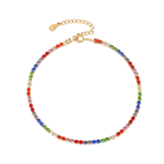 Charger l'image dans la galerie, Bracelet de cheville "Gem" ~ Argent Sterling