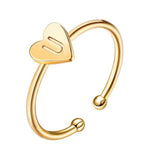 Charger l'image dans la galerie, Bague "Initiale" ~ Or / Rose / Argent