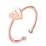 Charger l'image dans la galerie, Bague "Initiale" ~ Or / Rose / Argent