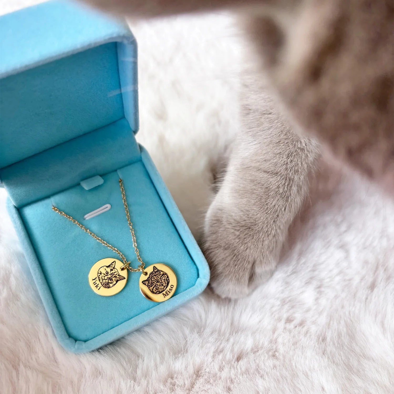 Collier Portrait de Compagnon™ + 1 Collier Offert