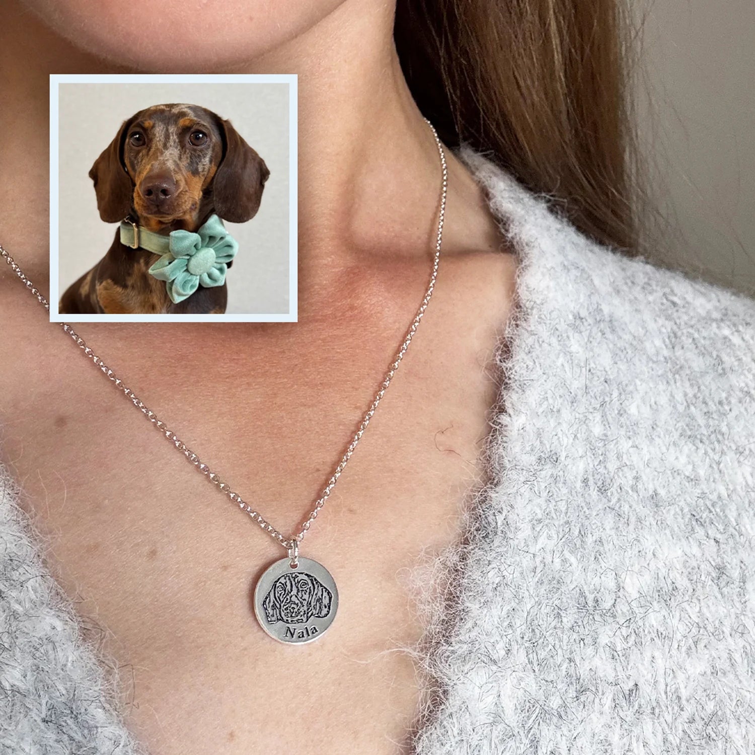 Collier Portrait de Compagnon™ + 1 Collier Offert