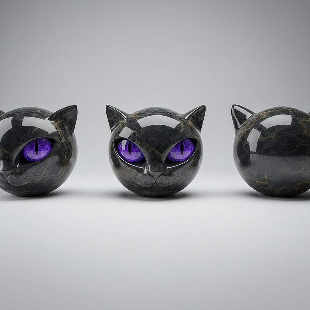 Genos™ | Sculpture Œil de Chat + 1  Œil de Chat Offert
