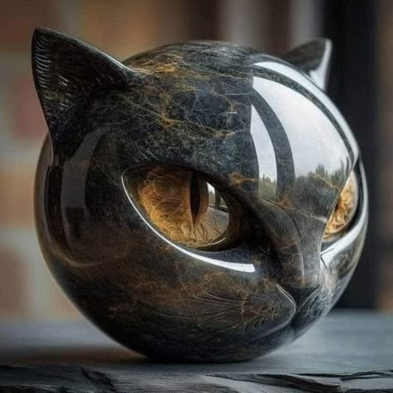 Genos™ | Sculpture Œil de Chat + 1  Œil de Chat Offert