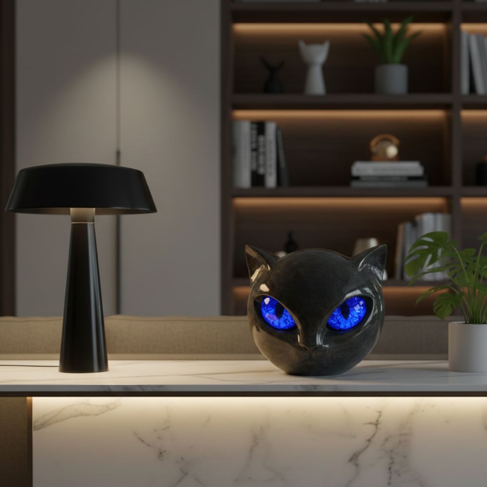 Genos™ | Sculpture Œil de Chat + 1  Œil de Chat Offert