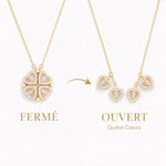 Charger l'image dans la galerie, Collier Cœur de Printemps | Nouvelle Collection + Boucles d'oreilles offertes
