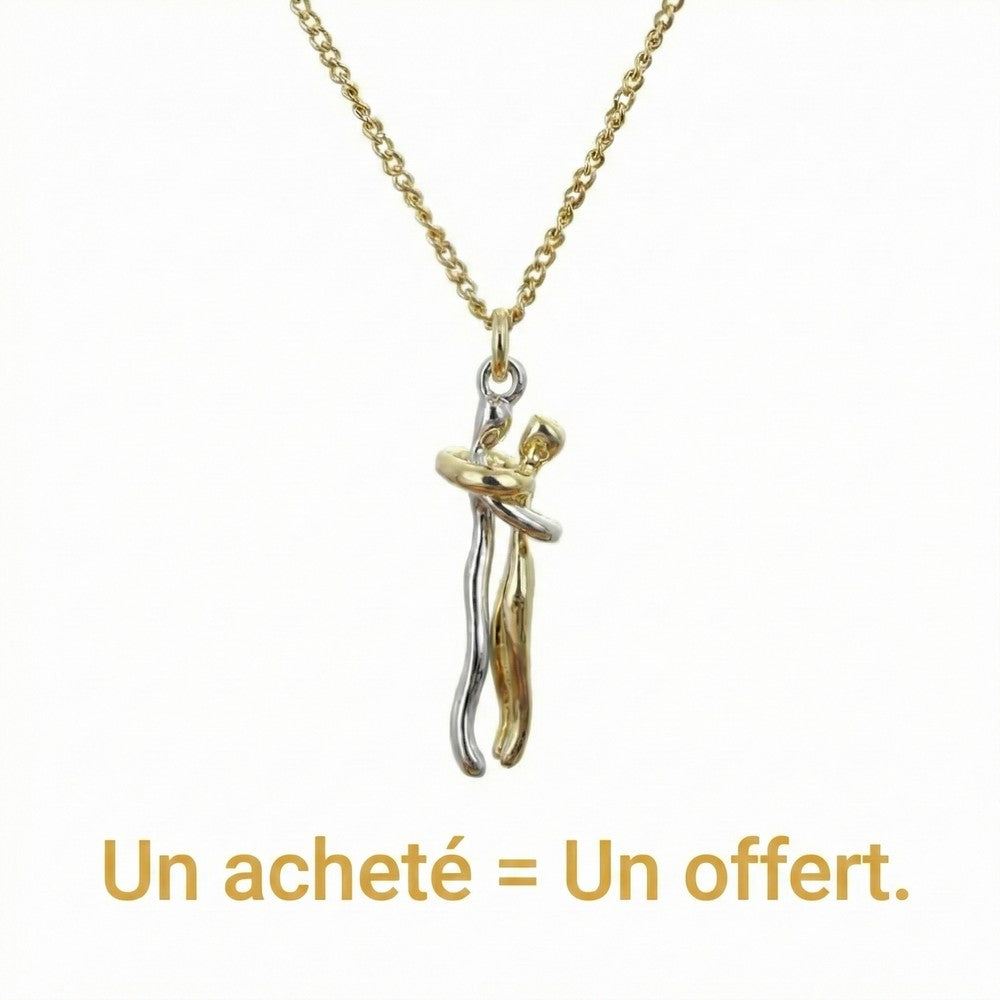 Collier Étreinte d'Amour + 1  Collier Offert