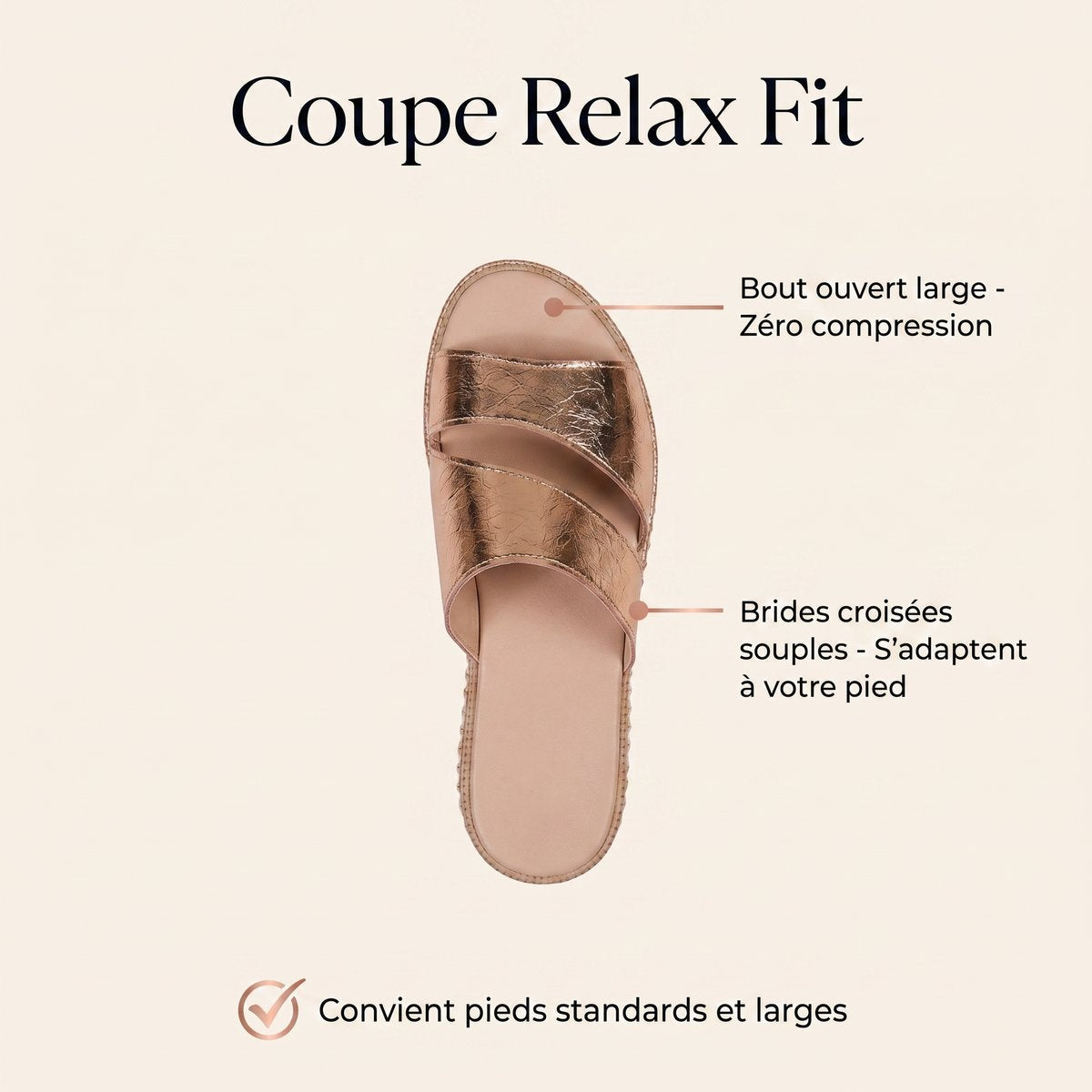 Sandale Majorque™ Plateforme Confort+ (Nouvelle Collection)