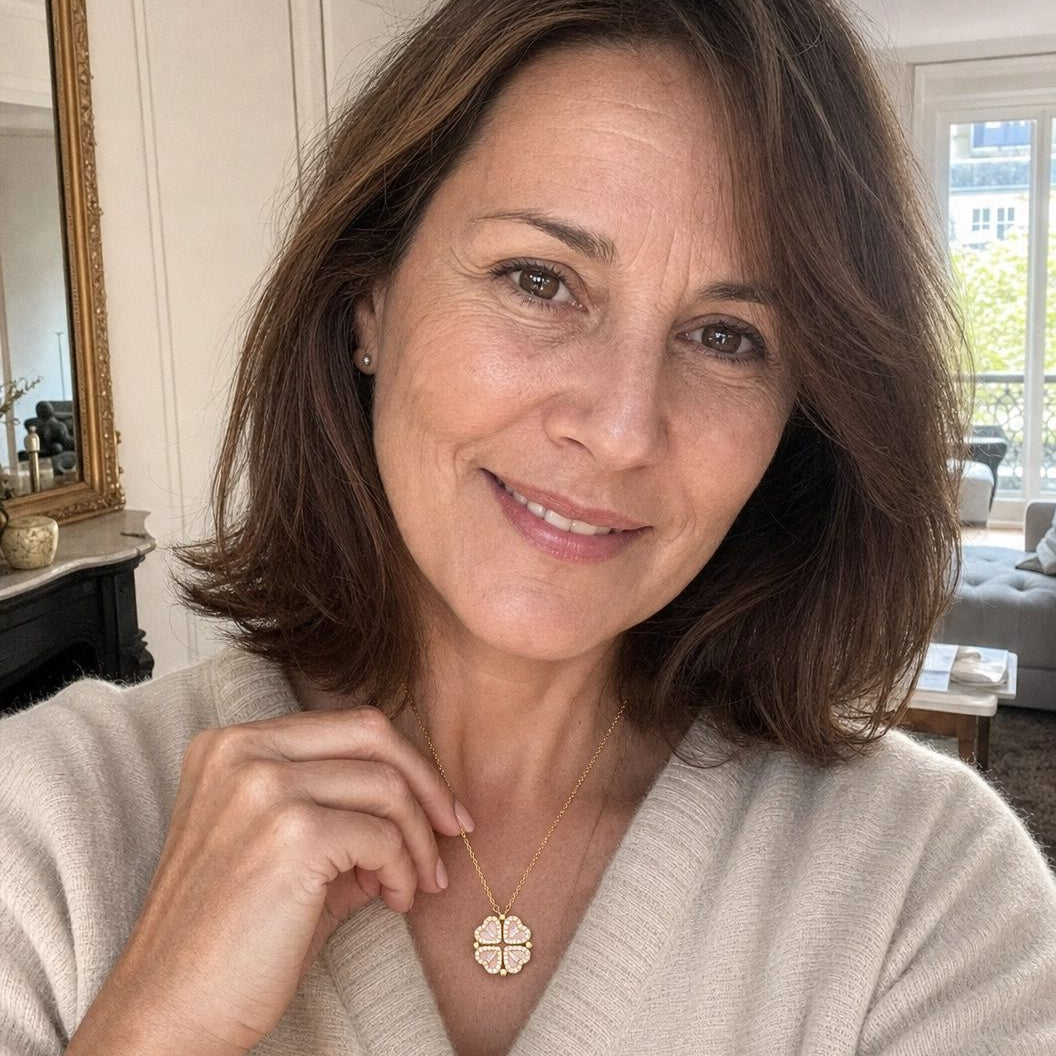 Collier Cœur de Printemps | Nouvelle Collection + Boucles d'oreilles offertes