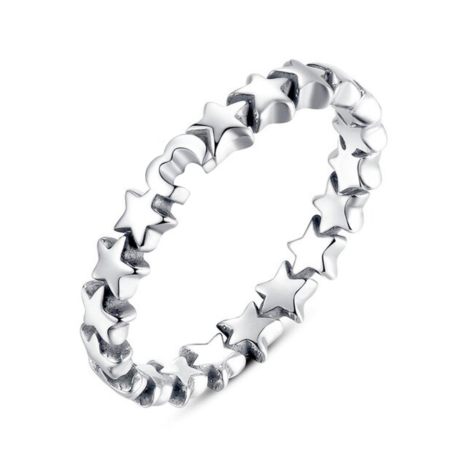 Bague "Étoiles" ~ Argent Sterling