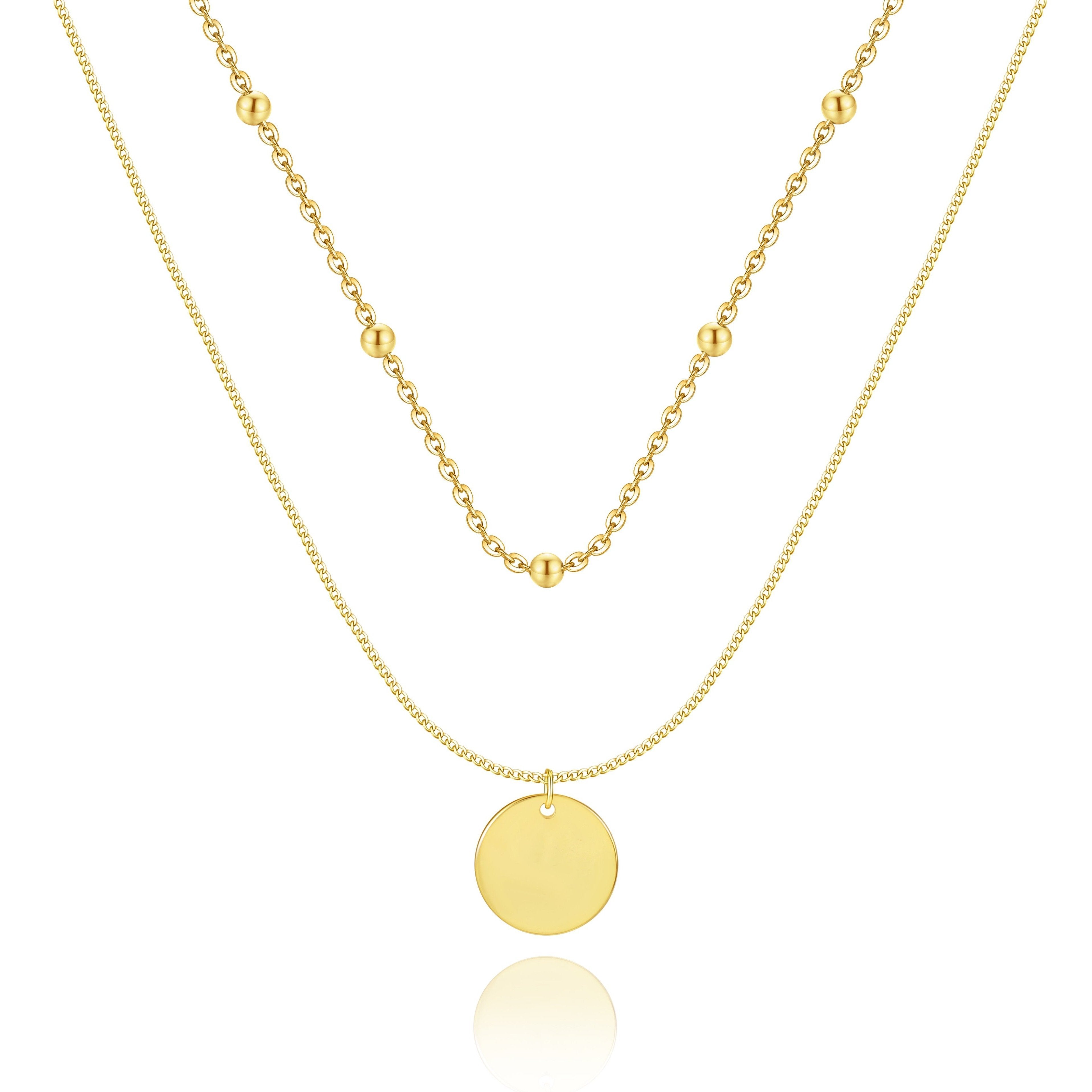 Collier "Petite Marie" ~ Or/Rose/Argent