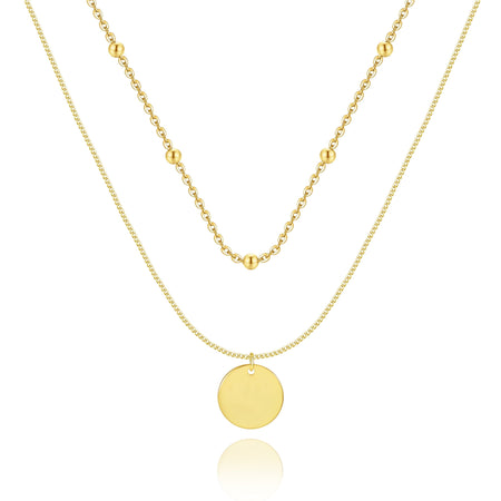 Collier "Petite Marie" ~ Or/Rose/Argent