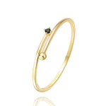 Charger l&#39;image dans la galerie, Bague &quot;Musta&quot; ~ Argent Sterling
