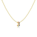 Charger l&#39;image dans la galerie, Collier &quot;Shiny Numbers&quot; ~ Argent Sterling
