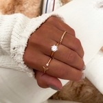 Charger l&#39;image dans la galerie, Bague &quot;Zircone&quot; ~ Argent Sterling
