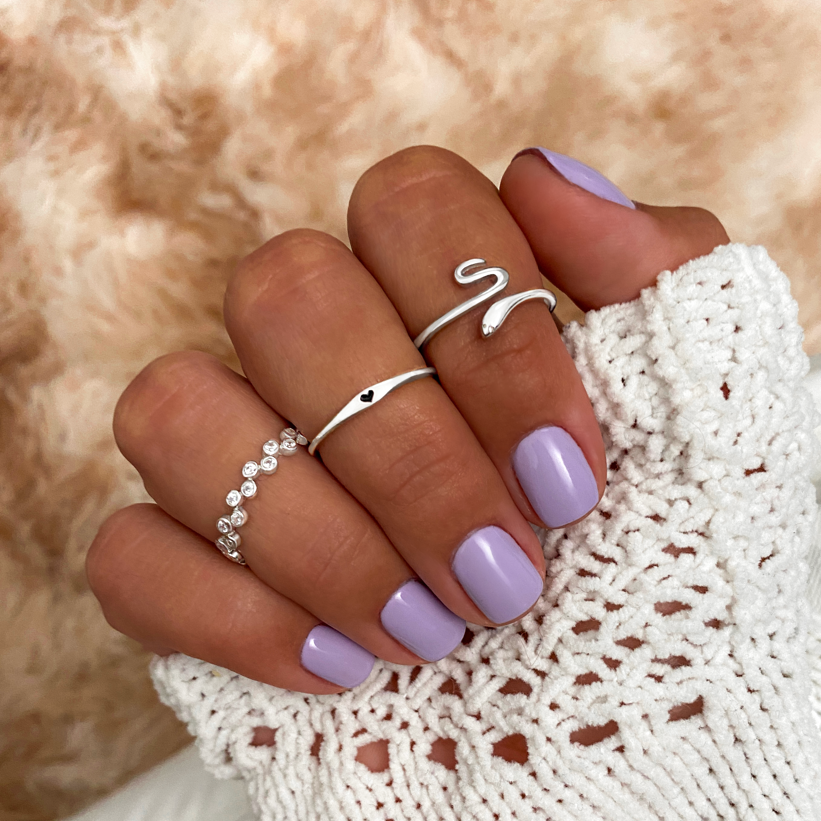 Bague "Amour Profond" ~ Argent Sterling