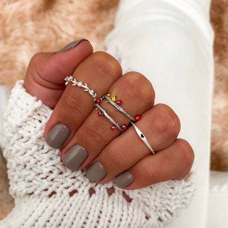 Bague "Amour Profond" ~ Argent Sterling