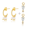 Boucles "Glamour" ~ Argent Sterling