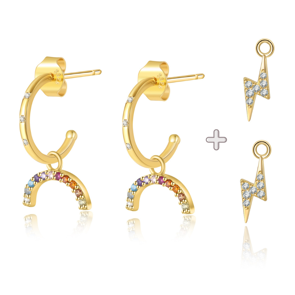 Boucles "Rêves du Ciel" ~ Argent Sterling