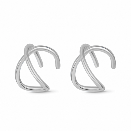 Boucle "Ear Cuff - Nexus" ~ Argent Sterling
