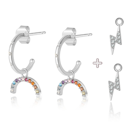 Boucles "Rêves du Ciel" ~ Argent Sterling