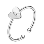 Charger l&#39;image dans la galerie, Bague &quot;Initiale&quot; ~ Or / Rose / Argent
