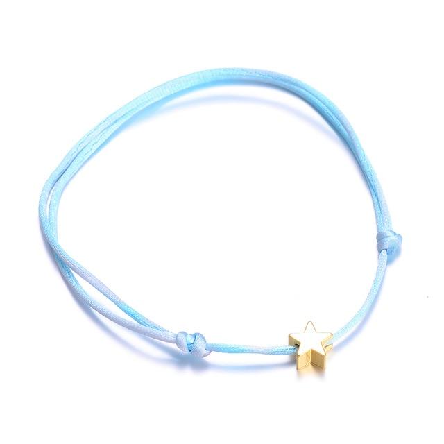 Bracelet de cheville "Little Star" ~ Or / Argent