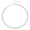 Bracelet de cheville "Double" ~ Argent/Or