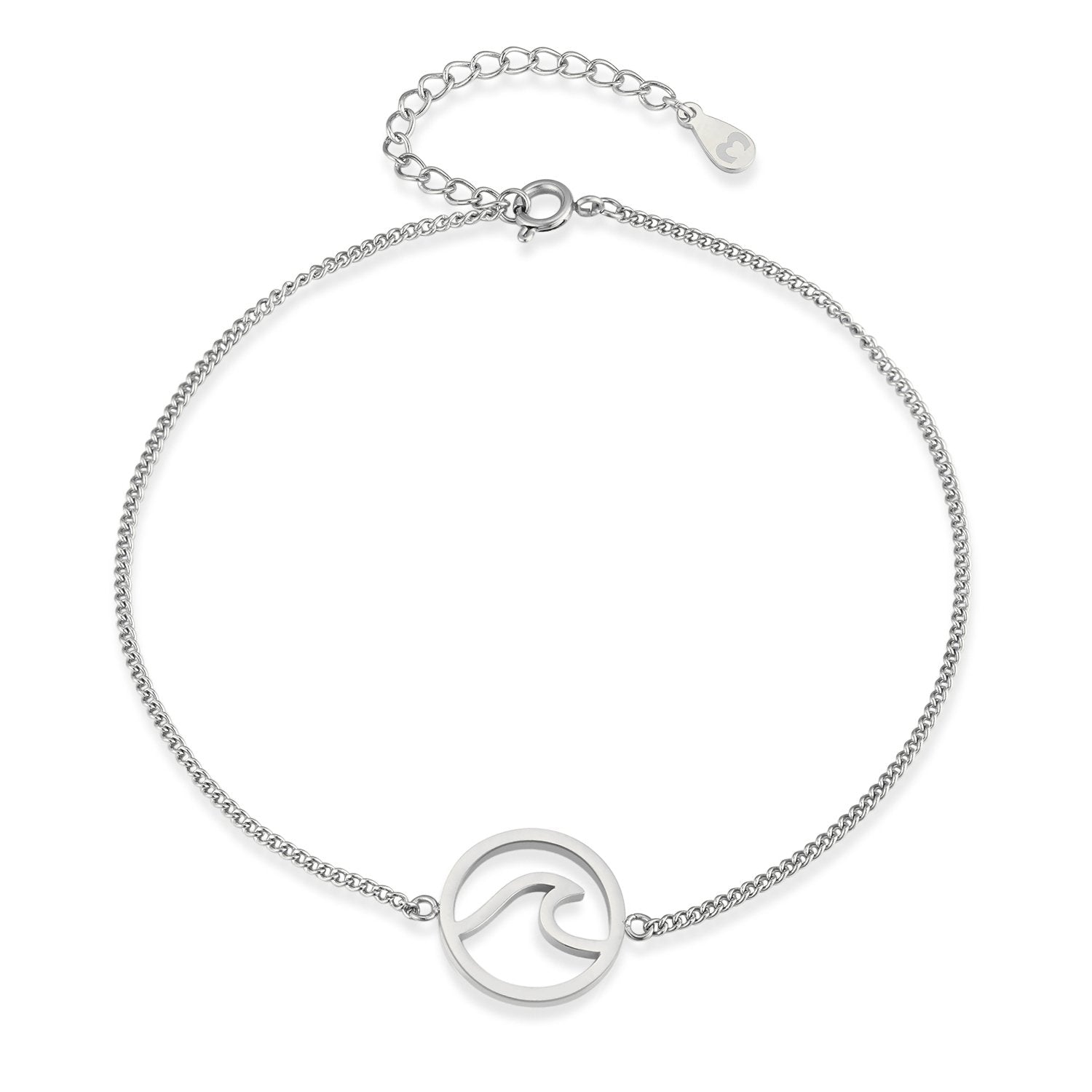 Bracelet de cheville "Harmonie" ~ Argent/Or