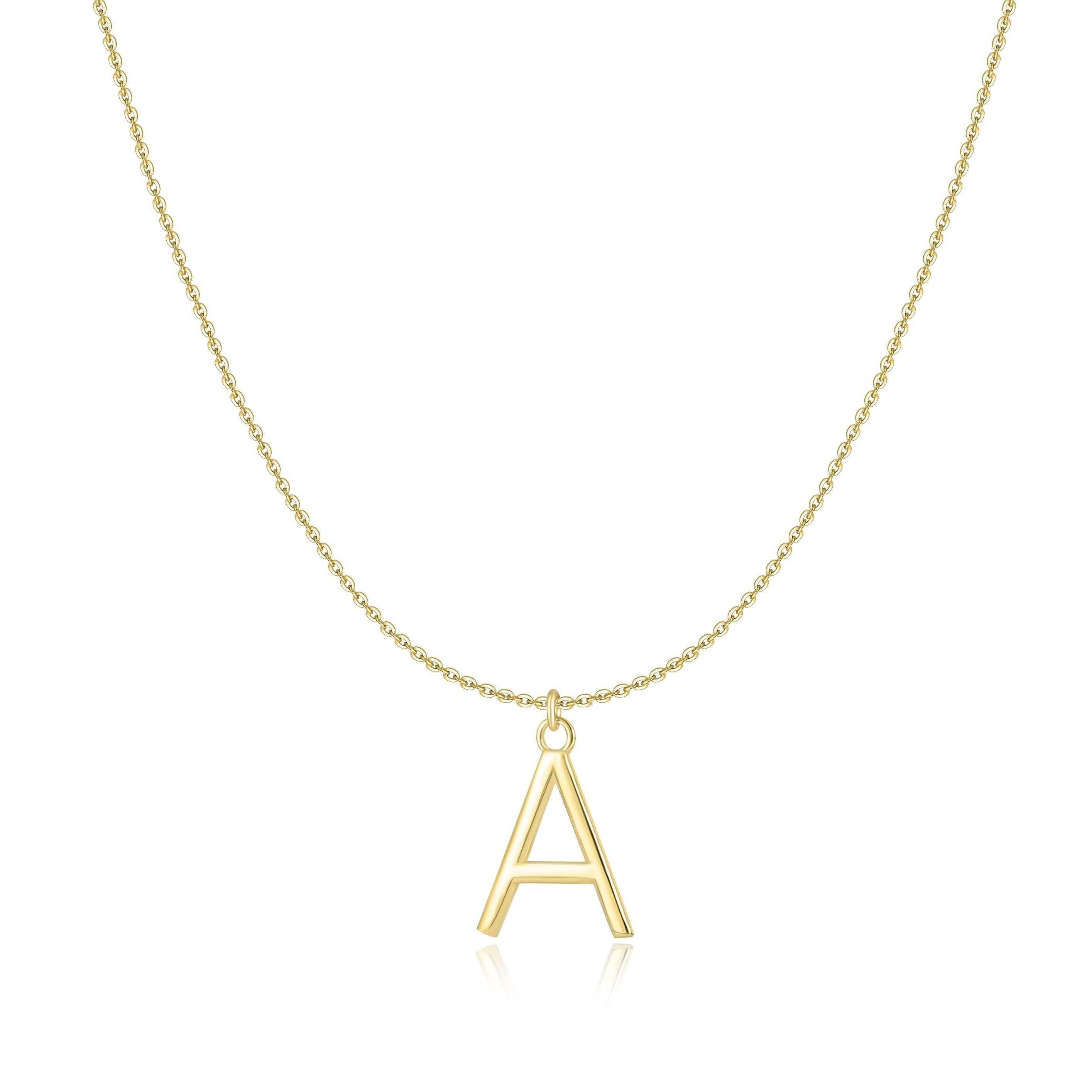 Collier "Lettre" ~ Argent Sterling