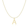 Collier "Lettre" ~ Argent Sterling