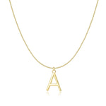 Charger l&#39;image dans la galerie, Collier &quot;Lettre&quot; ~ Argent Sterling
