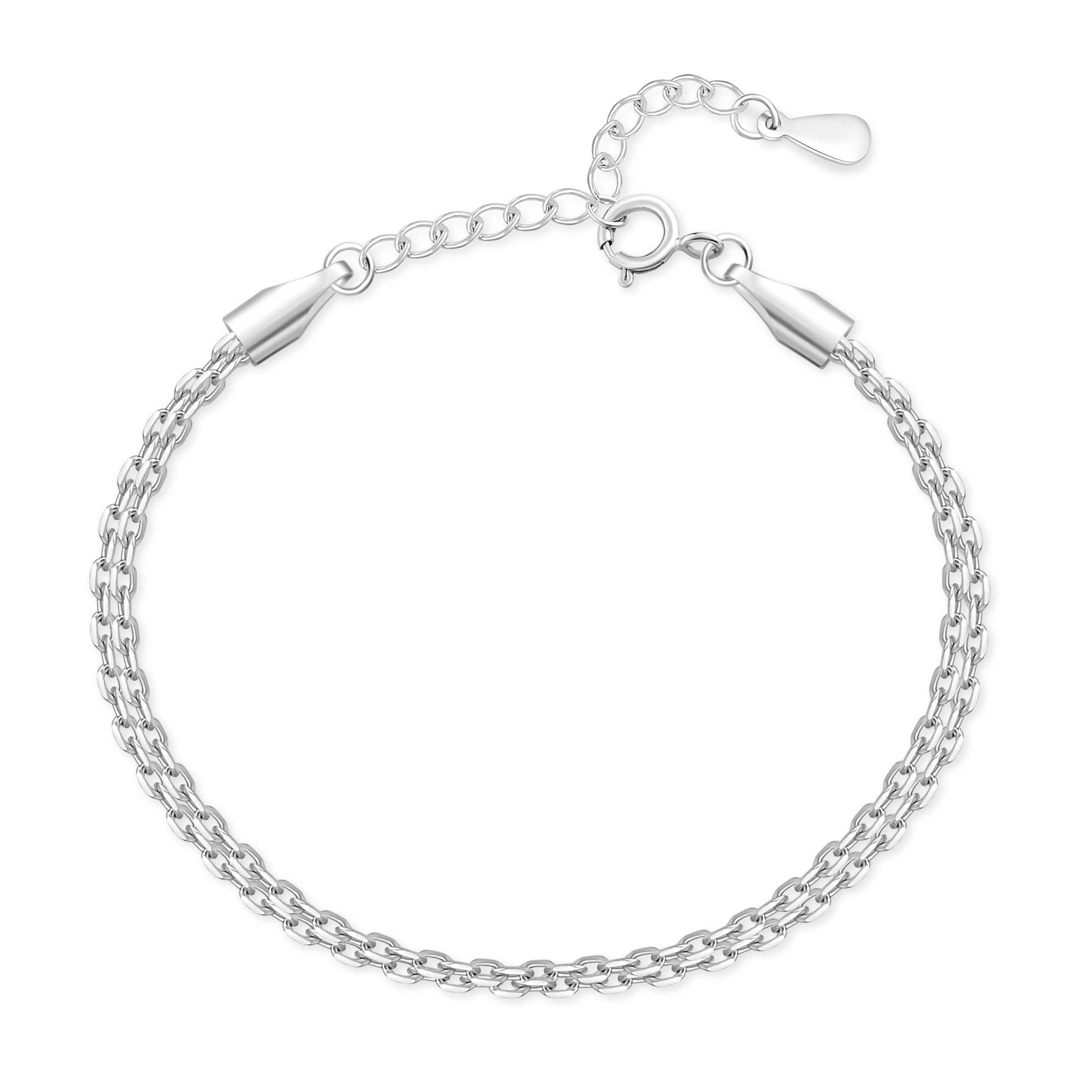 Bracelet "Double" ~ Or / Argent