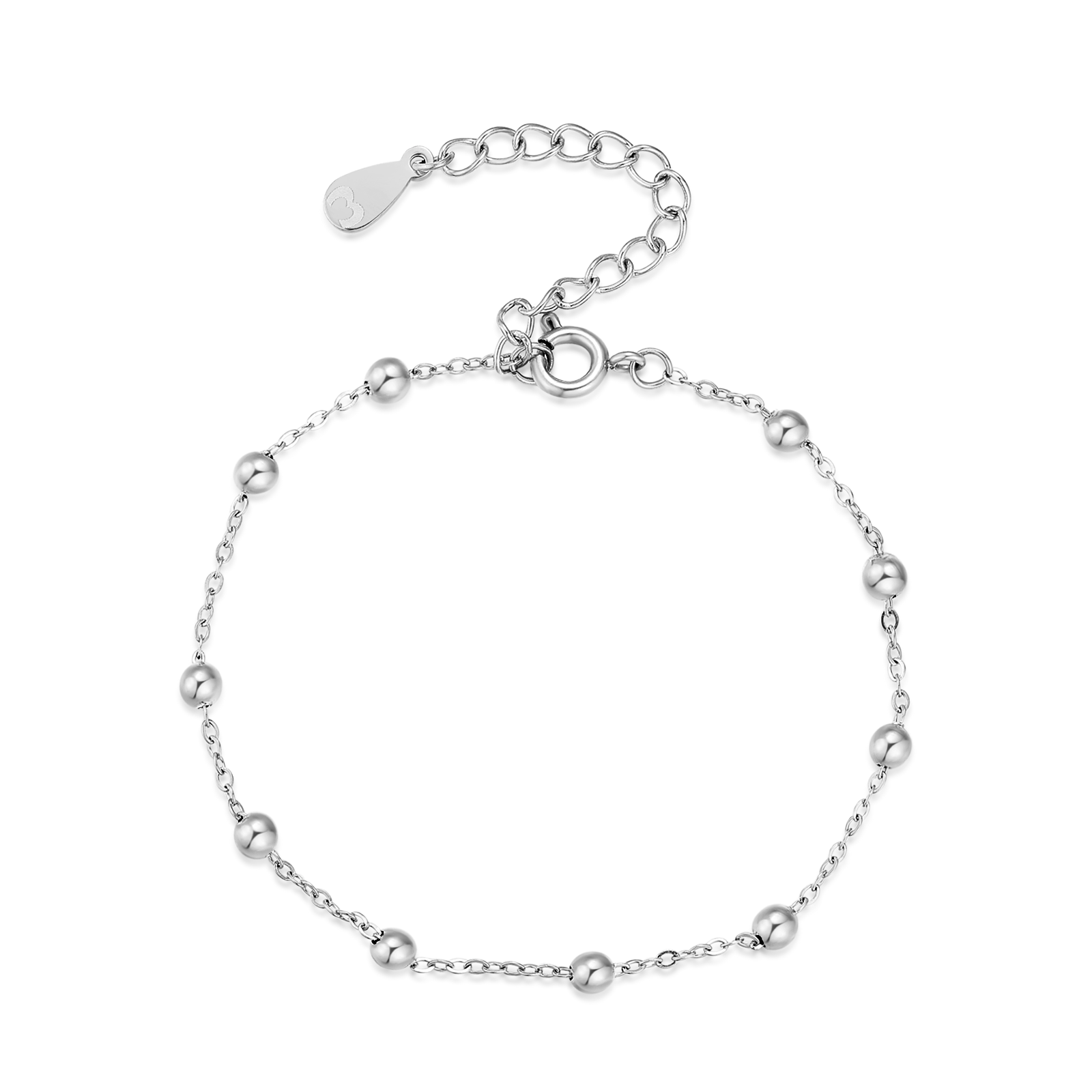 Bracelet "Rolly Balls" ~ Or/Argent