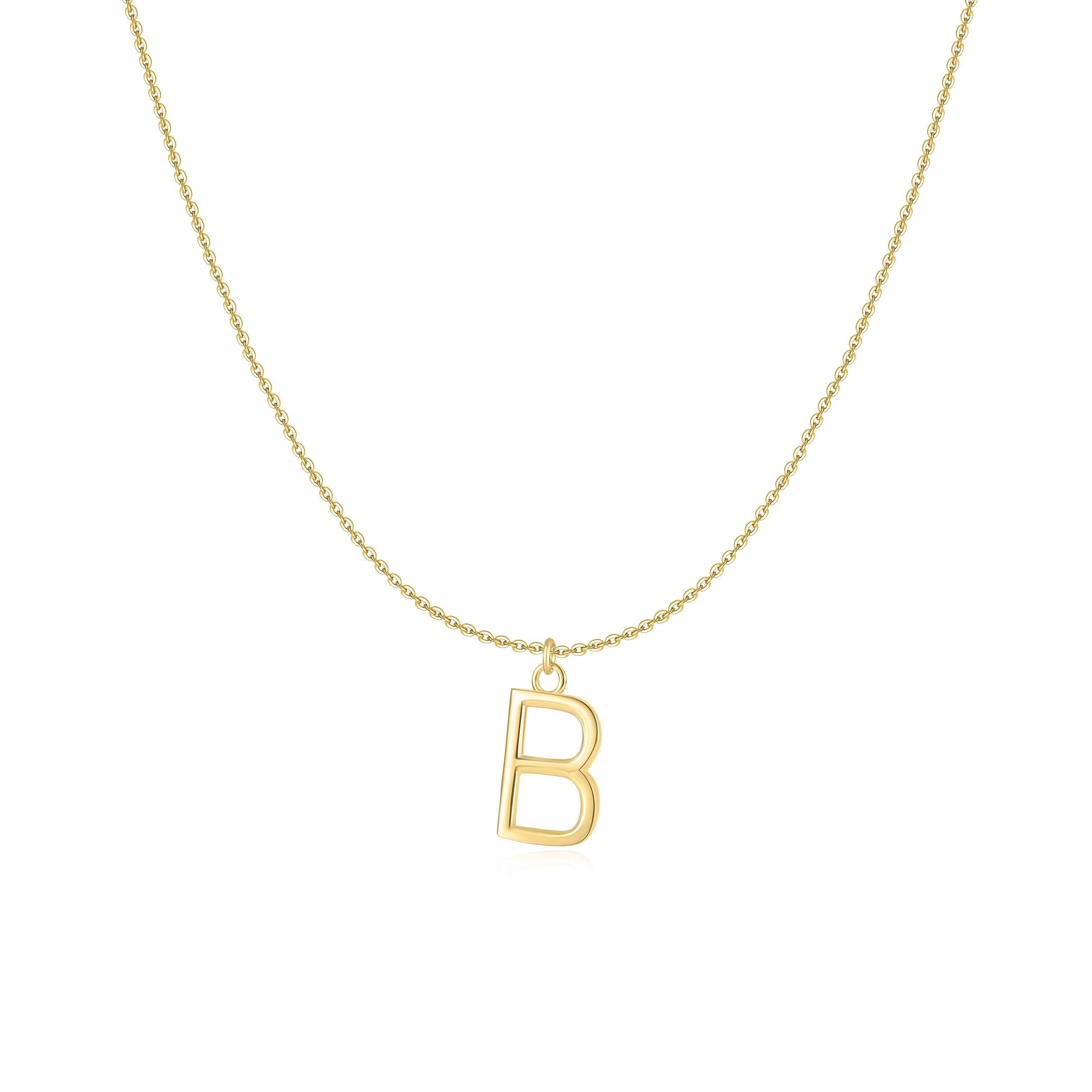 Collier "Lettre" ~ Argent Sterling