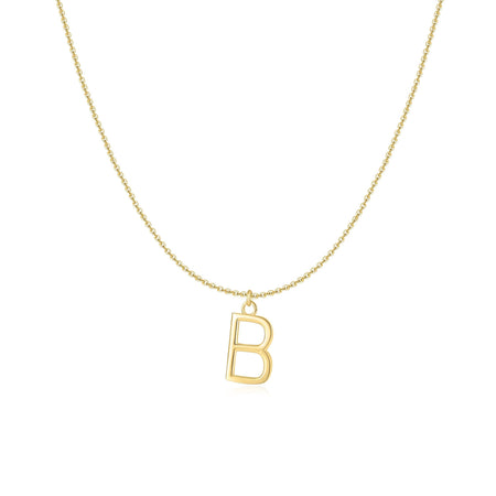Collier "Lettre" ~ Argent Sterling