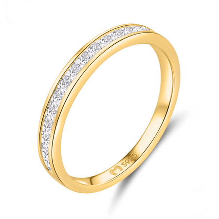 Bague "Saphirs" ~ Argent Sterling