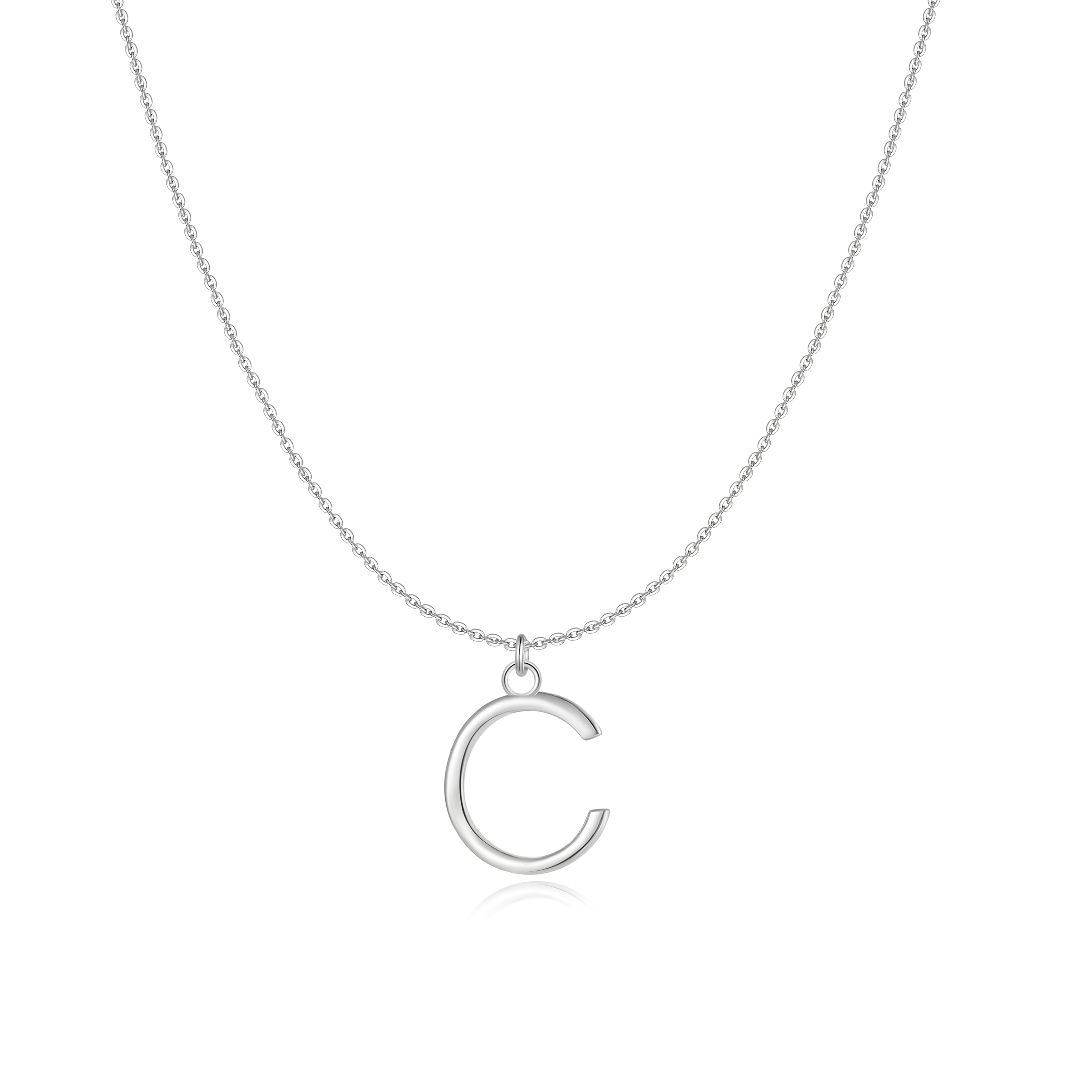 Collier "Lettre" ~ Argent Sterling