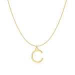 Charger l&#39;image dans la galerie, Collier &quot;Lettre&quot; ~ Argent Sterling

