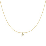 Charger l&#39;image dans la galerie, Collier &quot;Little Initiale&quot; ~ Argent Sterling
