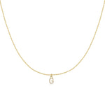 Charger l&#39;image dans la galerie, Collier &quot;Little Initiale&quot; ~ Argent Sterling
