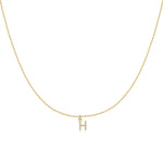 Charger l&#39;image dans la galerie, Collier &quot;Little Initiale&quot; ~ Argent Sterling
